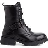 s.Oliver - Enkellaarsje - Zwart - Synthetisch - SoftFoam Technologie