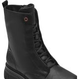 s.Oliver - Enkellaarsje - Zwart - Veganistisch Bovenwerk - Warm Gevoerd