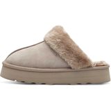 s.Oliver s.Oliver Pantoffels voor dames 5-27107-43, damessandalen, Licht Taupe