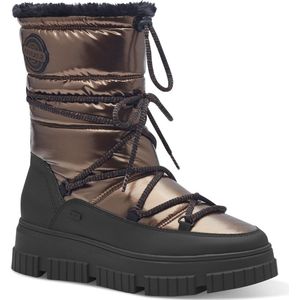 s.Oliver - Enkellaarsjes - Brons - Waterafstotend - Veganistisch