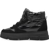 s.Oliver - WL Lace Boot - Sneeuwlaarzen - Zwart - Leer en Textiel