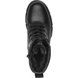 s.Oliver - 5-26243-001 - Enkellaarsjes - Zwart - Textiel/Synthetisch