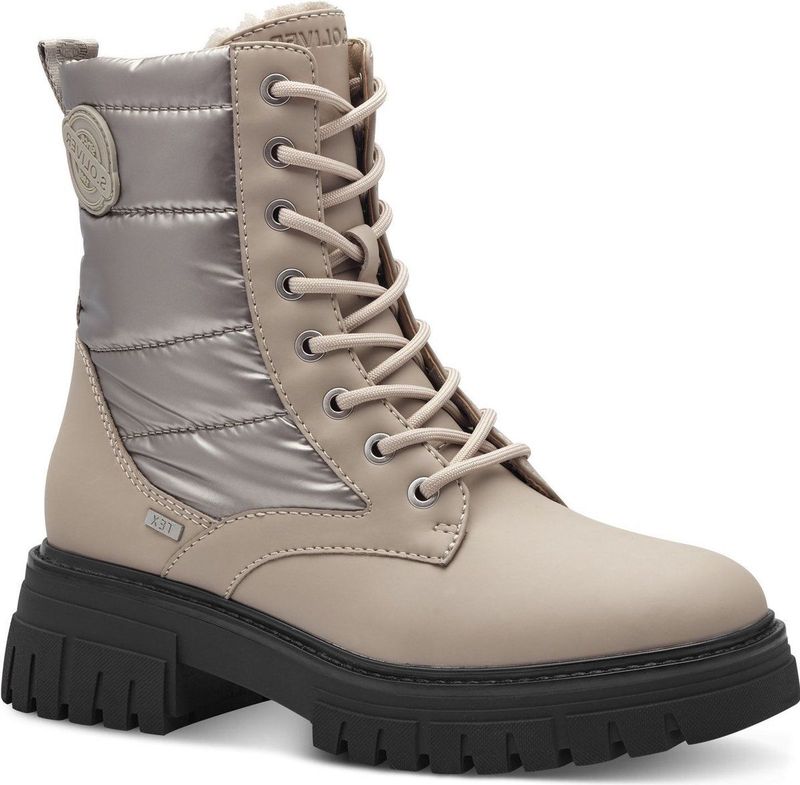 s.Oliver - 5-26243-43 - Enkellaarsje - Zwart - Textiel/Synthetisch