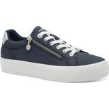 s.Oliver - Dames Sneaker - Zwart - Synthetisch Bovenwerk