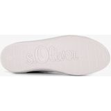 s.Oliver - Dames Sneaker - Zwart - Synthetisch Bovenwerk