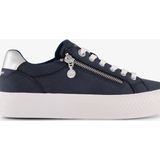 s.Oliver - Dames Sneaker - Zwart - Synthetisch Bovenwerk