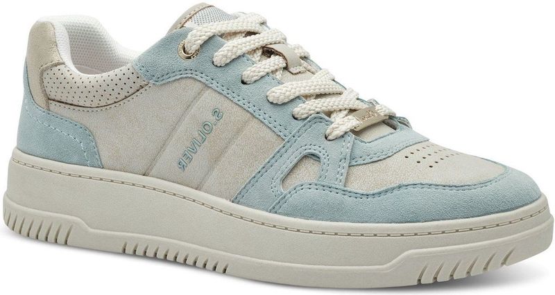 s.Oliver - 5-23620-44 - Sneaker - Blauw - Textiel - Uitneembare Binnenzool
