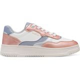 s.Oliver - Dames Sneaker - Groen - Synthetisch - Vetersluiting