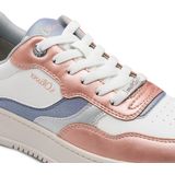 s.Oliver - Dames Sneaker - Groen - Synthetisch - Vetersluiting