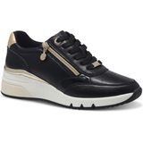 s.Oliver - Dames Sneaker - Zwart - Synthetisch