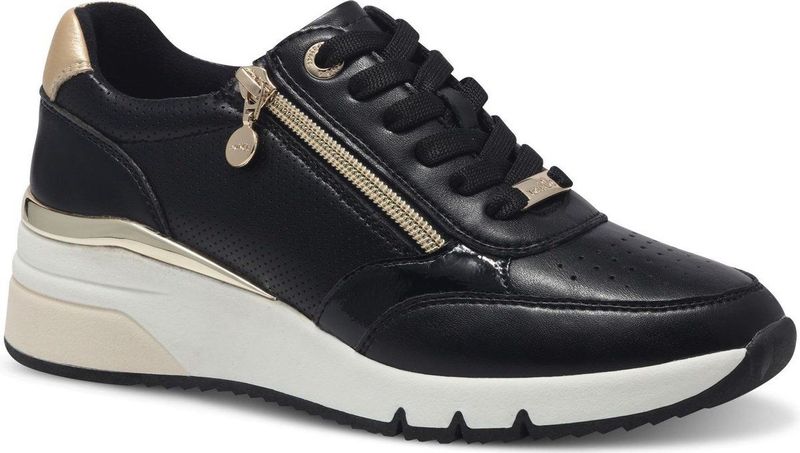 s.Oliver - Dames Sneaker - Zwart - Synthetisch
