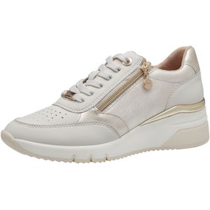 s.Oliver - Damessneakers - Beige - Synthetisch - Performance Voetbed