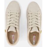 s.Oliver - Platte Sneakers - Champagne Snak - Synthetisch Materiaal