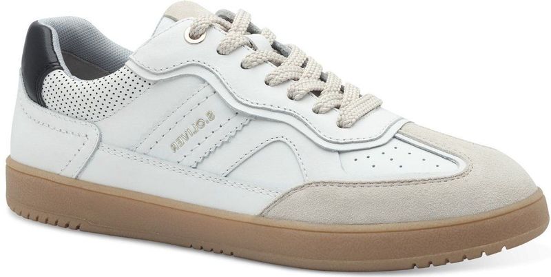 s.Oliver - 5-23616-44 - Sneaker - Wit - Leer/Synthetisch