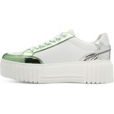 s.Oliver - Dames Sneaker - Zwart - Synthetisch - Veganistisch