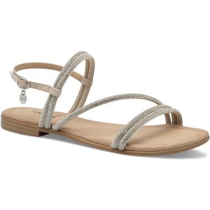 s.Oliver - Dames Plateausandalen - Vlees - Zacht Schuim