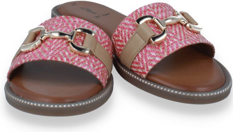 s.Oliver - 5-27100-44 - Dames Slipper - Zwart