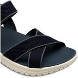 s.Oliver - Dames Sandaal - 805 - Textiel - Zwart