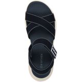 s.Oliver - Dames Sandaal - 805 - Textiel - Zwart