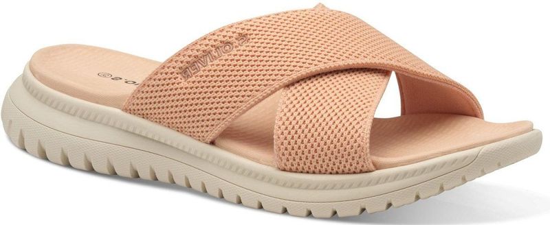 s.Oliver - 5-27109-44 - Slipper - Zwart - Bovenwerk van Textiel, Binnenzool van Textiel, Schachthoogte 4,5 cm, Hakhoogte 3 cm