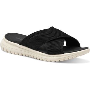 s.Oliver - Dames Slipper - Zwart - Textiel