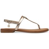 s.Oliver - 5-28105-44 - Sandaal - Zwart - Leer - Soft Foam Technologie