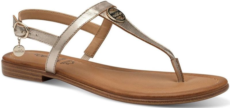 s.Oliver - 5-28105-44 - Sandaal - Zwart - Leer - Soft Foam Technologie