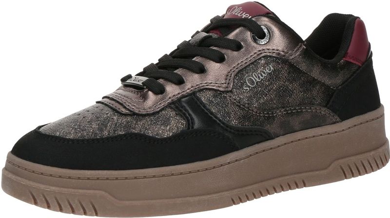 s.Oliver - 5-23632-45 - Dames Sneaker - Zwart