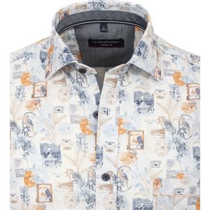 Casa Moda - Heren Overhemd - Tangerine Tango - 100% Katoen