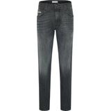 Jeans - Donkergrijs - 97% Katoen, 3% Elastaan - Modern Fit