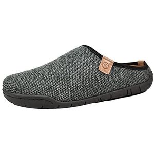 Rohde pantoffels voor mannen Mantua 6652, grootte:44, kleur:Grijs