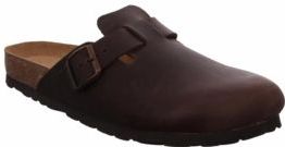 Rohde Bruine Pantoffel Leder