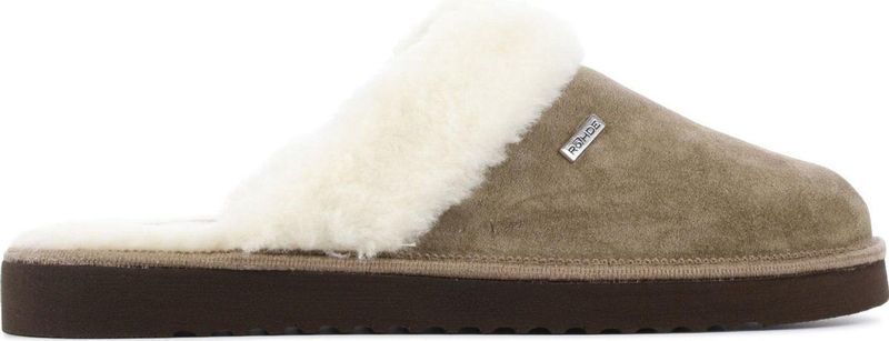 Rohde - Maiori - Pantoffel - Earth - Veloursleer