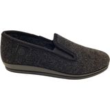 Rohde - Lillestrom - Pantoffel - Zwart - Textiel - Zachte Vachtvoering
