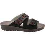 Rohde - 1403 Slippers - Zwart - Gezondheidsslippers