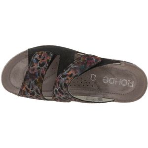 Rohde - 1403 Slippers - Zwart - Gezondheidsslippers