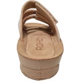 Rohde - Dames Slippers - Suède - Rubberen Zool - Leer Gevoerd