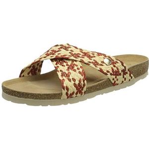 Rohde Alba sandalen voor dames, 48, wijnrood, 40 EU