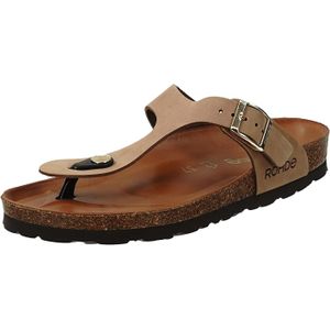 Rohde - Alba - Slipper - Nature - 100% Nubuckleer - 100% Rubber