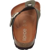 Rohde - Alba - Slipper - Olive - Nubuckleer - Rubber