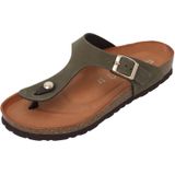 Rohde - Alba - Slipper - Olive - Nubuckleer - Rubber