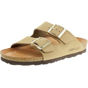 Rohde - Alba - Slipper - Nature - 100% Nubuckleer