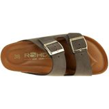 Rohde - Alba - Slipper - Mocca - 100% Nubuckleer