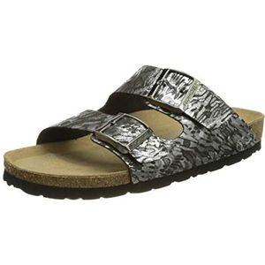 Rohde Damesslippers clogs diep voetbed Alba 5652, zwart, 36 EU