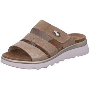 Rohde Dames pantoletten clogs wighak Parma 5402, beige, 42 EU