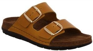 Rohde - Rodigo - Slipper - Geel - Leder - Rubber Zool