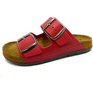 Rohde Klassieke sandalen voor dames, sandalen, 43 Cherry, 36 EU