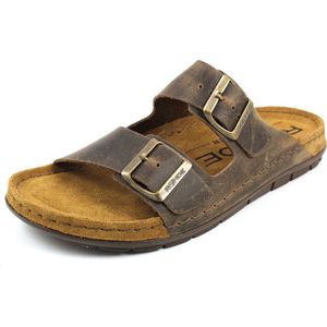 Rohde Rodigo-h herenslippers, Bruin