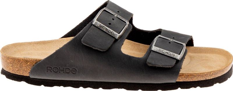 Rohde - Grado - Slipper - Ocean - Leer - Rubber