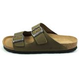 Rohde - Grado - Slipper - Olive - 100% Leer - Verstelbare Gespsluitingen